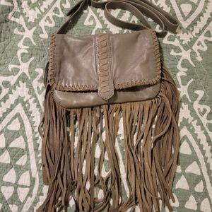 Scully Real Leather Boho Festival Purse